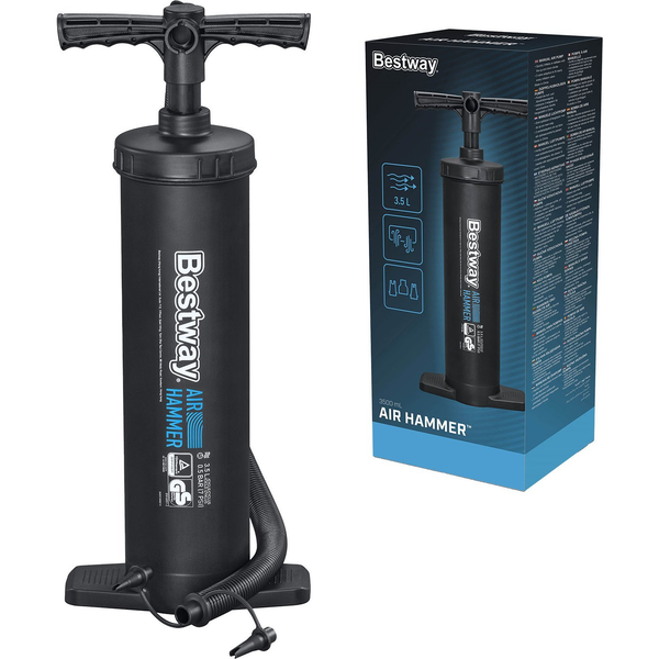 Bestway 62030 / 24 håndholdt luftpumpe Sort Hånd luftpumpe