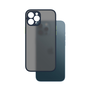 Пластмасов калъф Cellect iPhone 12, син, зелен