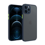 Пластмасов калъф Cellect iPhone 12, син, зелен
