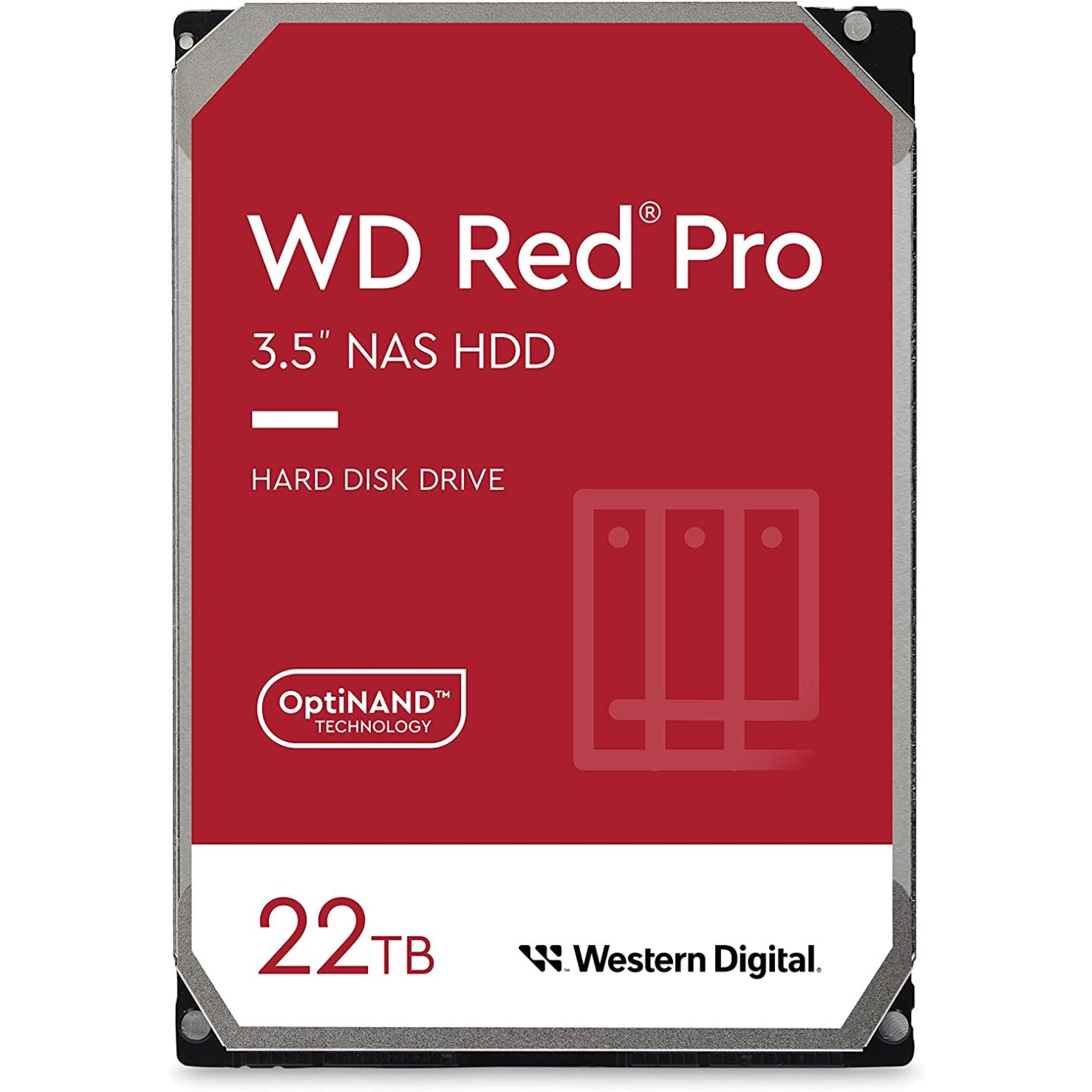 22TB WD 3.5" Red Pro SATA winchester (WD221KFGX) (WD221KFGX)