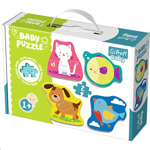 Trefl Kisállatok bébi puzzle szett (36074)