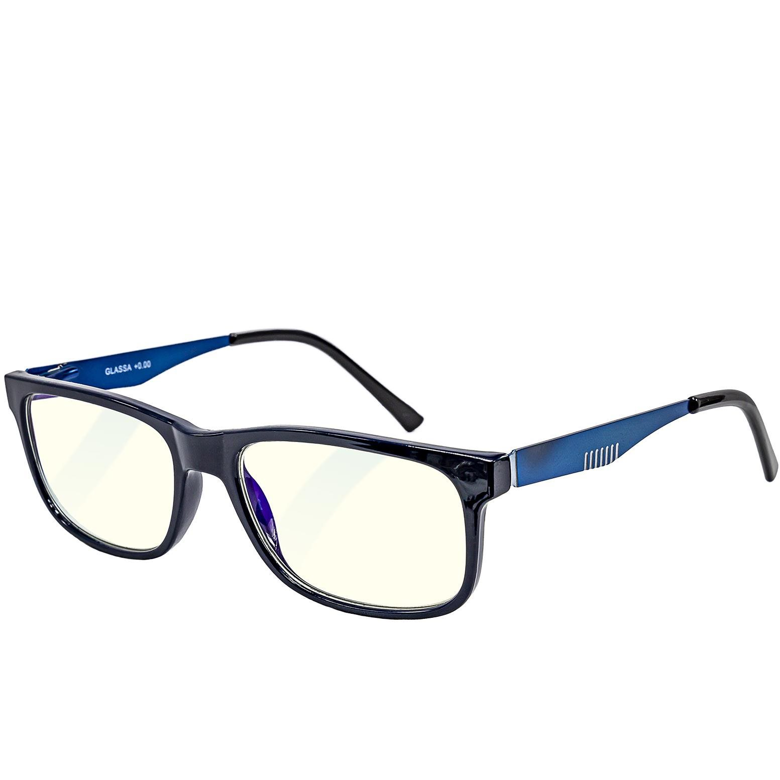 GLASSA Blue Light Blocking Glasses PCG 02, +1,00, kék (8592857022103)