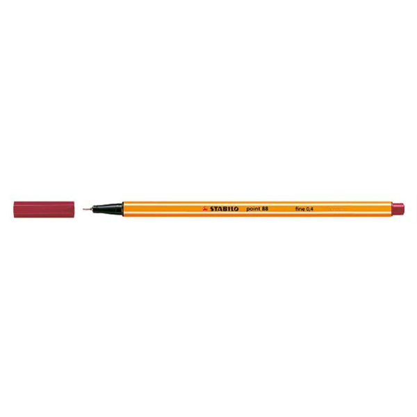 STABILO point 88 penna tecnica Rosso 1 pz