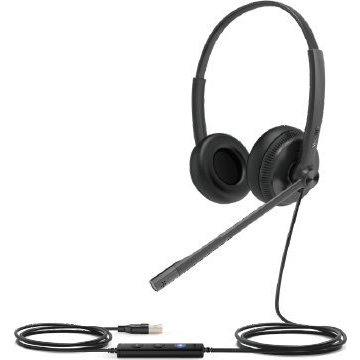 Yealink UH34 Lite Auricolare Cablato A Padiglione Ufficio Nero