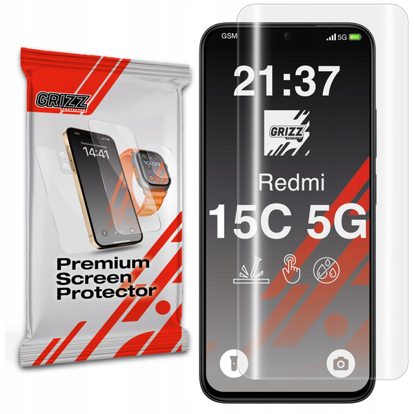 Folia hydrożelowa GrizzGlass Hydrofilm do Xiaomi Redmi 15C 5G