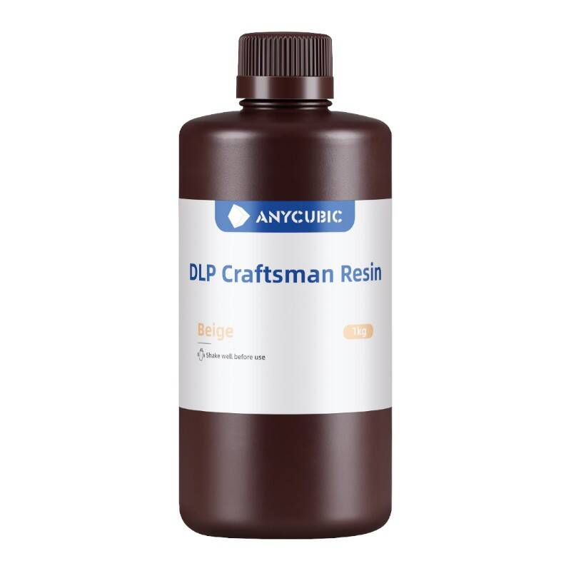 AnyCubic DLP Craftsman 3D nyomtató gyanta 1 kg - Bézs (SDHLBG-104C)