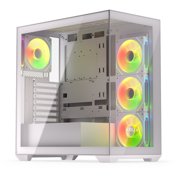 Obudowa Krux Exo RGB biała (KRXD009)