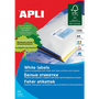 Apli 105x74mm Etikett univerzális 4000 etikett/csomag