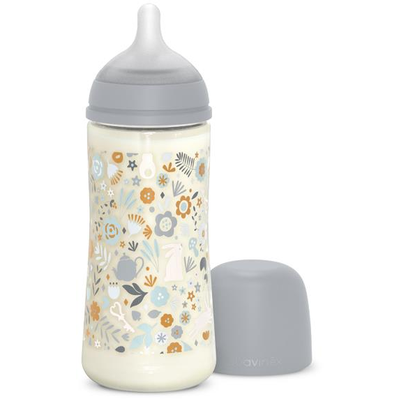 Suavinex Wonderland fiziológiai, L 360 ml, Liberty kék (8426420900959)