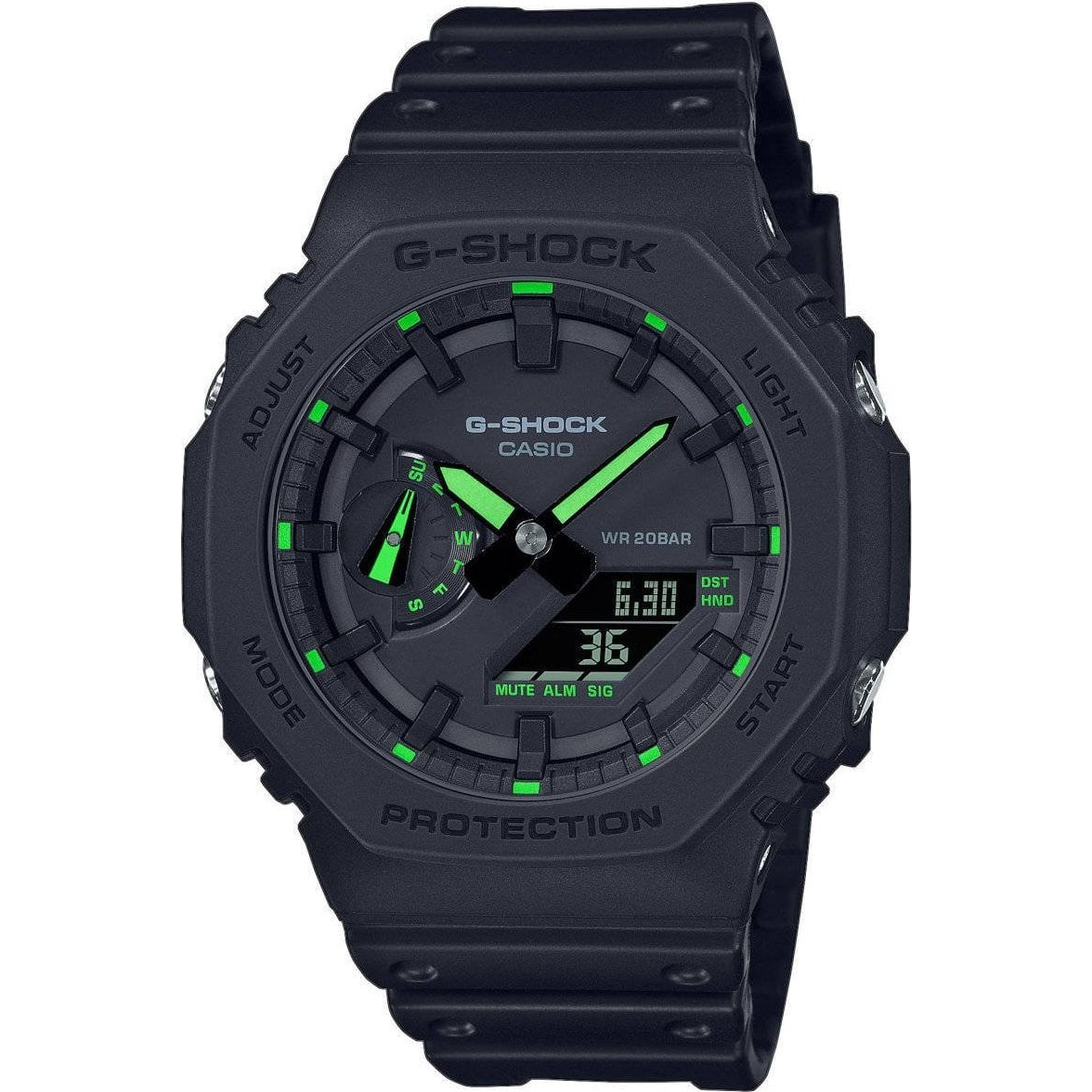 Casio GA-2100 1AE3R G Shock Black Utility Series Férfi Óra (GA-2100-1A3ER)
