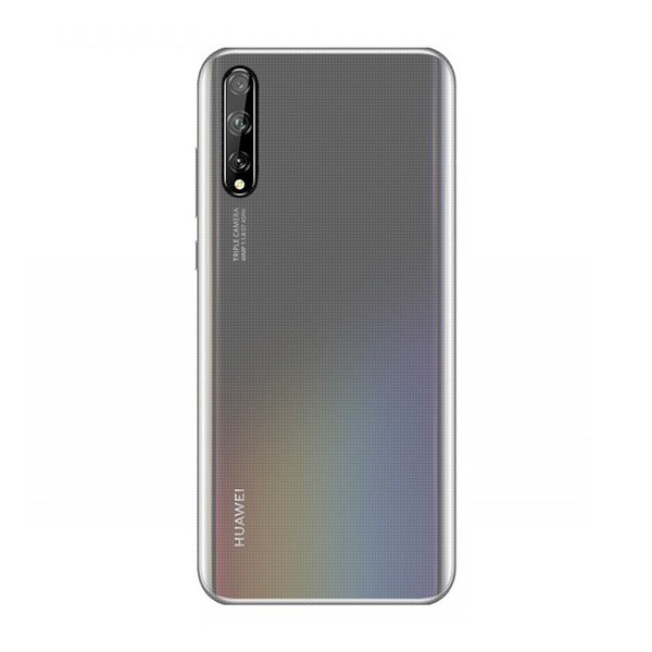 Szilikon telefonvédő (ultravékony) ÁTLÁTSZÓ [Huawei Y8p] (5996591001753)