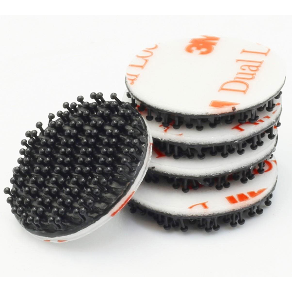 3M Dual Lock öntapadós, O20 mm, 5 darab, fekete
