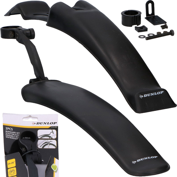 Sada blatníků Dunlop MTB černá