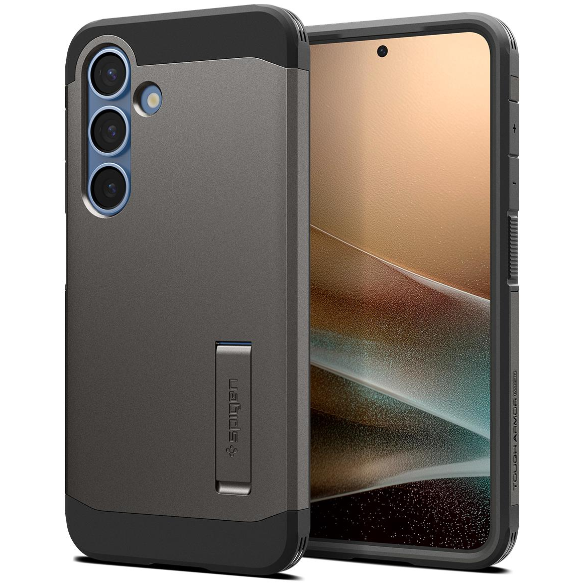 Spigen Tough Armor MagSafe Gunmetal Samsung Galaxy S 2025+ tok (ACS08988)