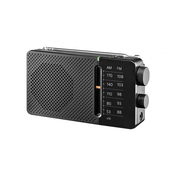 Преносимо джобно радио Sangean, SR-36 B, Pocket 110 AM/FM, Черен