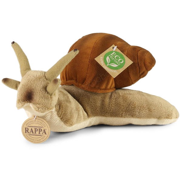 Rappa Rappa - Pluszowa realistyczna maskotka Ślimak Winniczek 24 cm Eco-Friendly