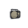 Преносимо радио MUSE M-055 RB, Vintage, FM/MW, Тонколона frontala, AUX-in, Черно