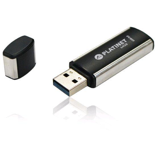 Platinet PMFU364 USB-nøgle 64 GB USB Type-A 3.2 Gen 1 (3.1 Gen 1) Sort
