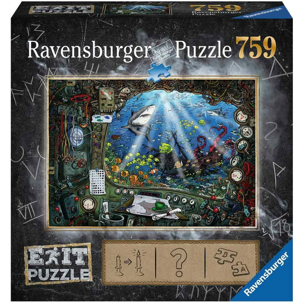Ravensburger 199532 Exit Puzzle: Tengeralattjáró