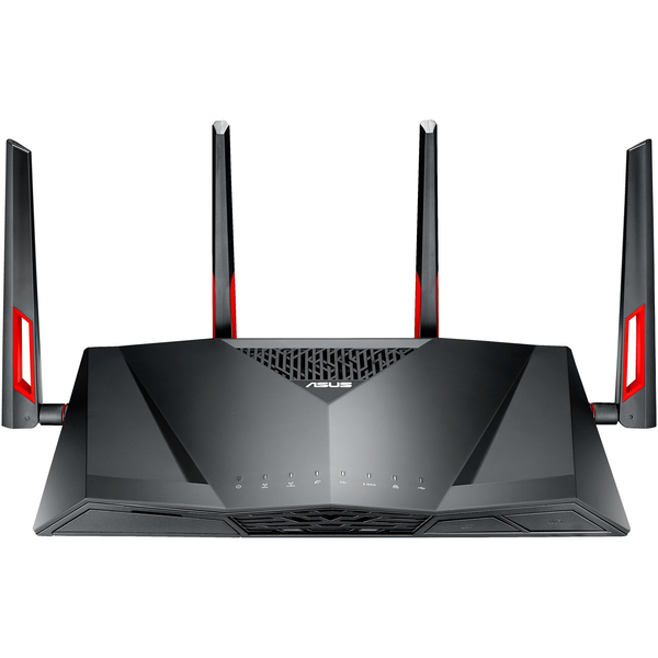 ASUS DSL-AC88U router inalámbrico Gigabit Ethernet Doble banda (2,4 GHz / 5 GHz) Negro