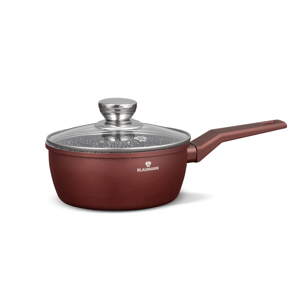 Blaumann BL-4070 1,9L Cerastone Szószos edény Üveg fedővel Ø 18cm 1.9L - Bronz (BL-4070)