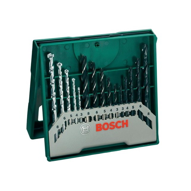 Bosch 2607019675 Mini X-Line vegyes fúrókészlet (15 db/csomag) (2607019675)