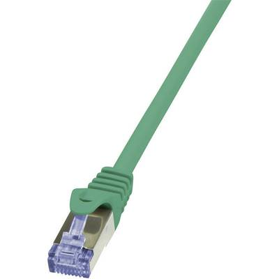 RJ45 3.00m Groen Cat6A S/FTP LogiLink
