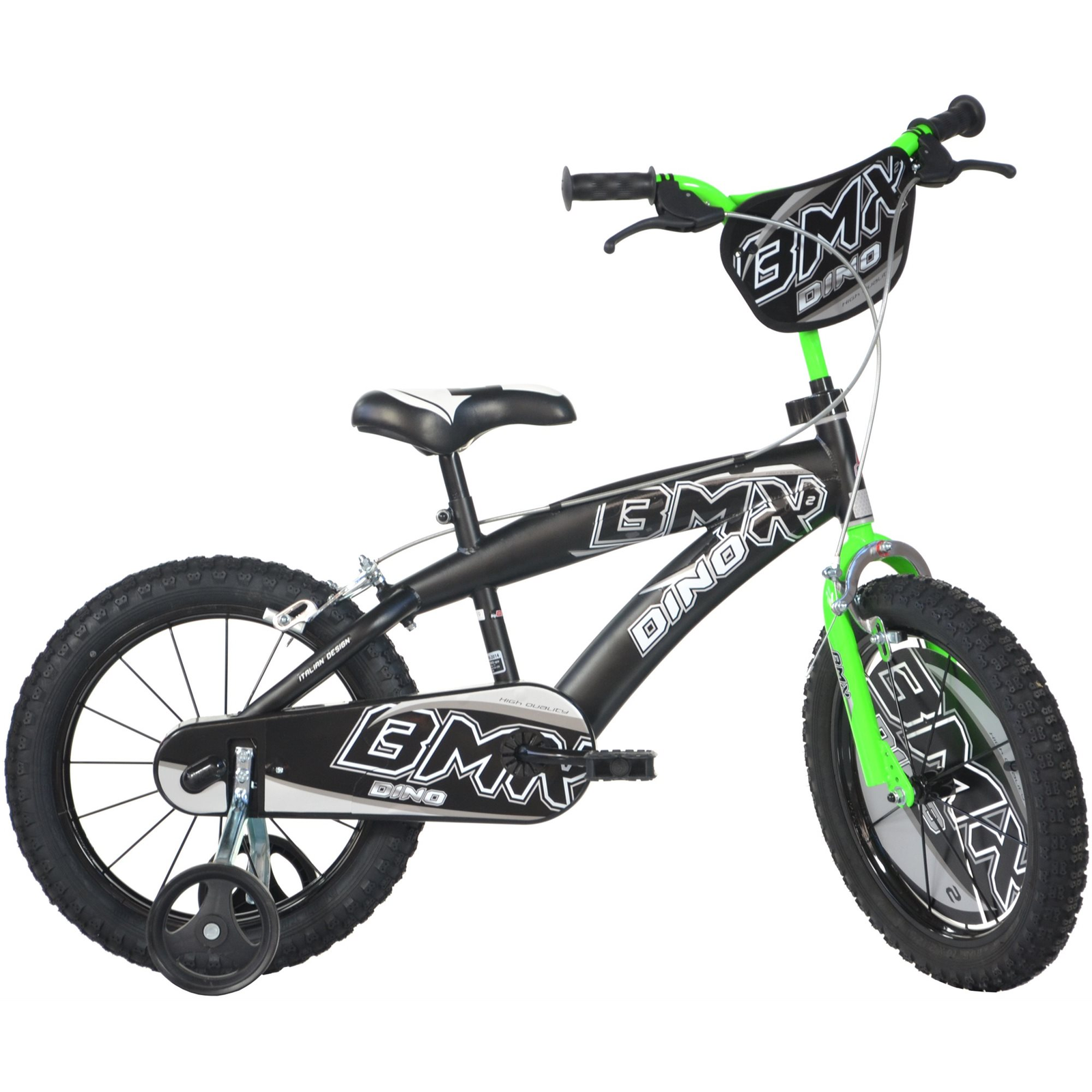 Dino Bikes 16 narancs / fekete (8006817165040)