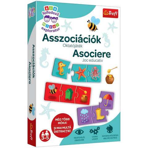 Trefl Kis felfedező: Asszociációk oktatójáték (01984) (T01984)