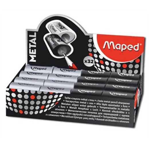 Maped Satellite egylyukú hegyező display - Vegyes színek 32 db (534019)