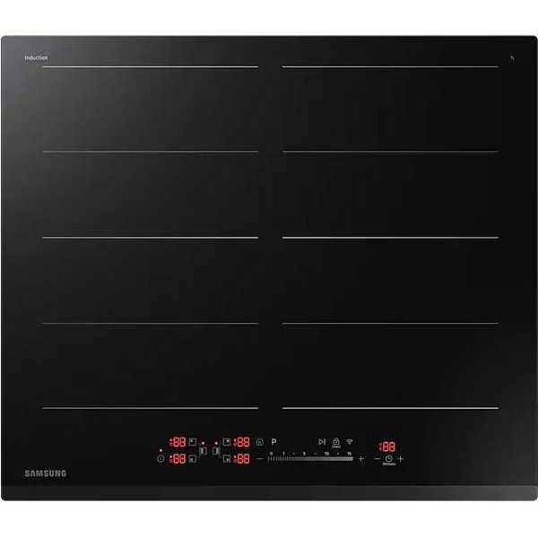 Samsung NZ64R9787GK Schwarz Integriert 60 cm Zonen-Induktionskochfeld 4 Zone(n)