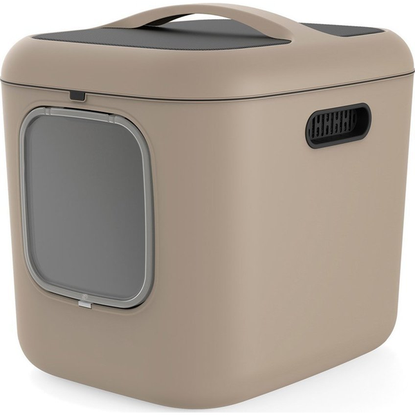 Rotho Biala XL Macska alomdoboz 61 x 50 x 58 cm - Barna
