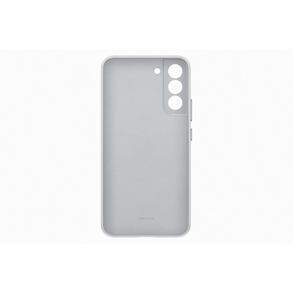 Samsung Galaxy S22 Plusz bőr hátlap, V.szürke (OSAM-EF-VS906LJEG)