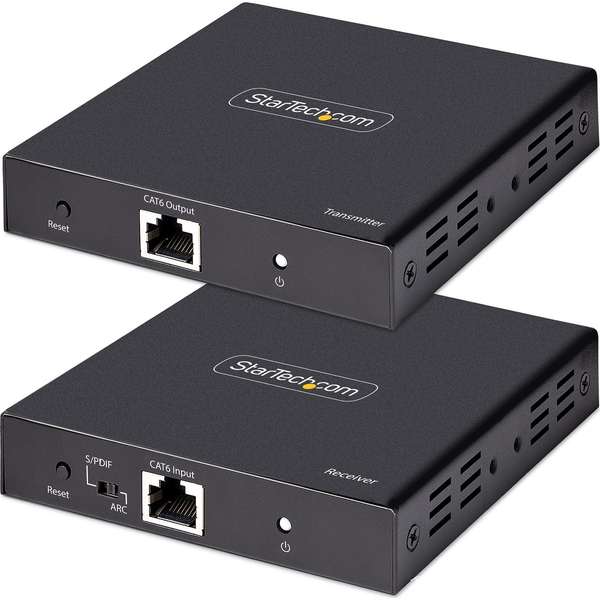 StarTech.com 4K70IC-EXTEND-HDMI audio/video extender AV-zender & ontvanger Zwart