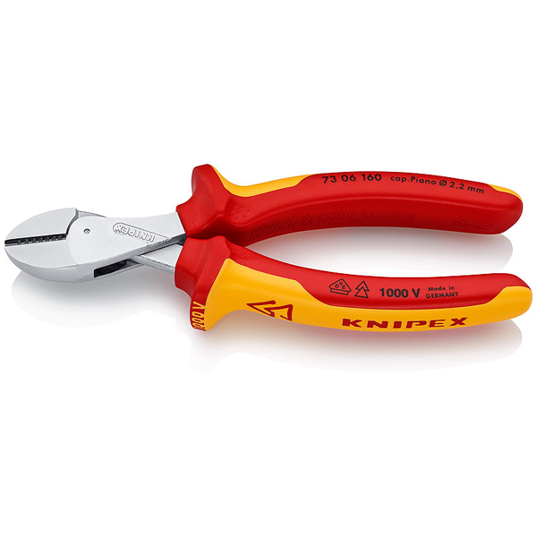Knipex 73 06 160 X-Cut 1000V-ig szigetelt oldalcsípőfogó