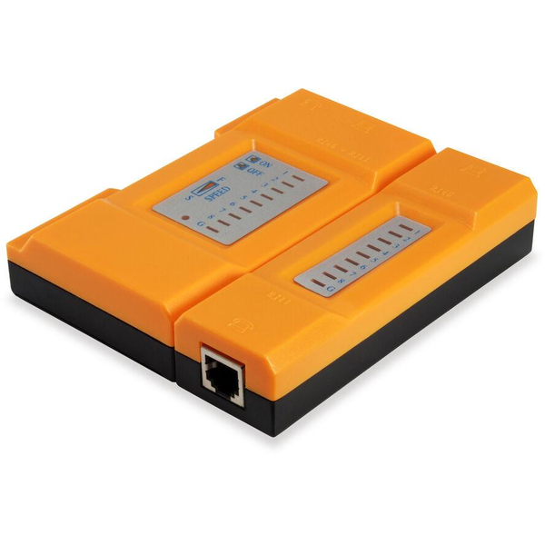 Equip 129967 hálózati kábelteszter Narancssárga