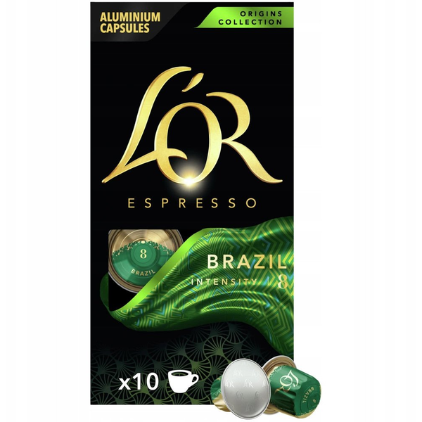 Kapsułki do Nespresso L'OR Espresso Brazil 10 szt.