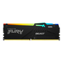 Kingston FURY Beast RGB - DDR5 - kit - 32 GB: 2 x 16 GB - DIMM 288-pin - 6000 MHz / PC5-48000 - unbuffered