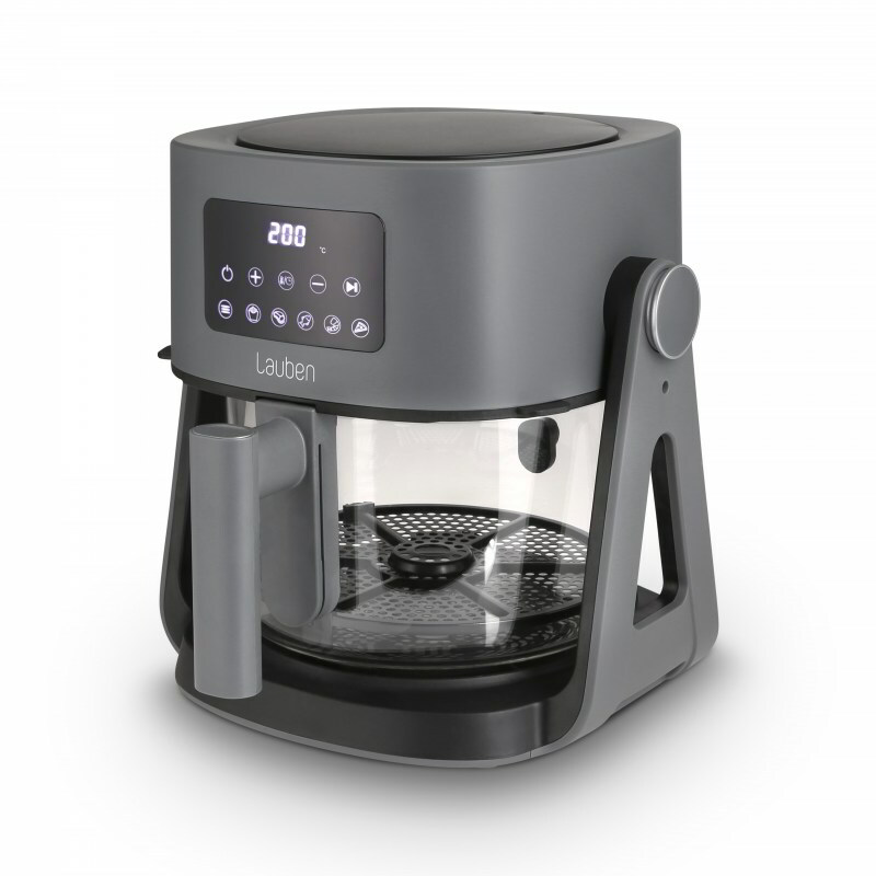 Lauben 5500BG Air Fryer 3in1 Forrólevegős sütő 5,5L 1500 Watt - Antracit (LBAFMGGAF55BA)