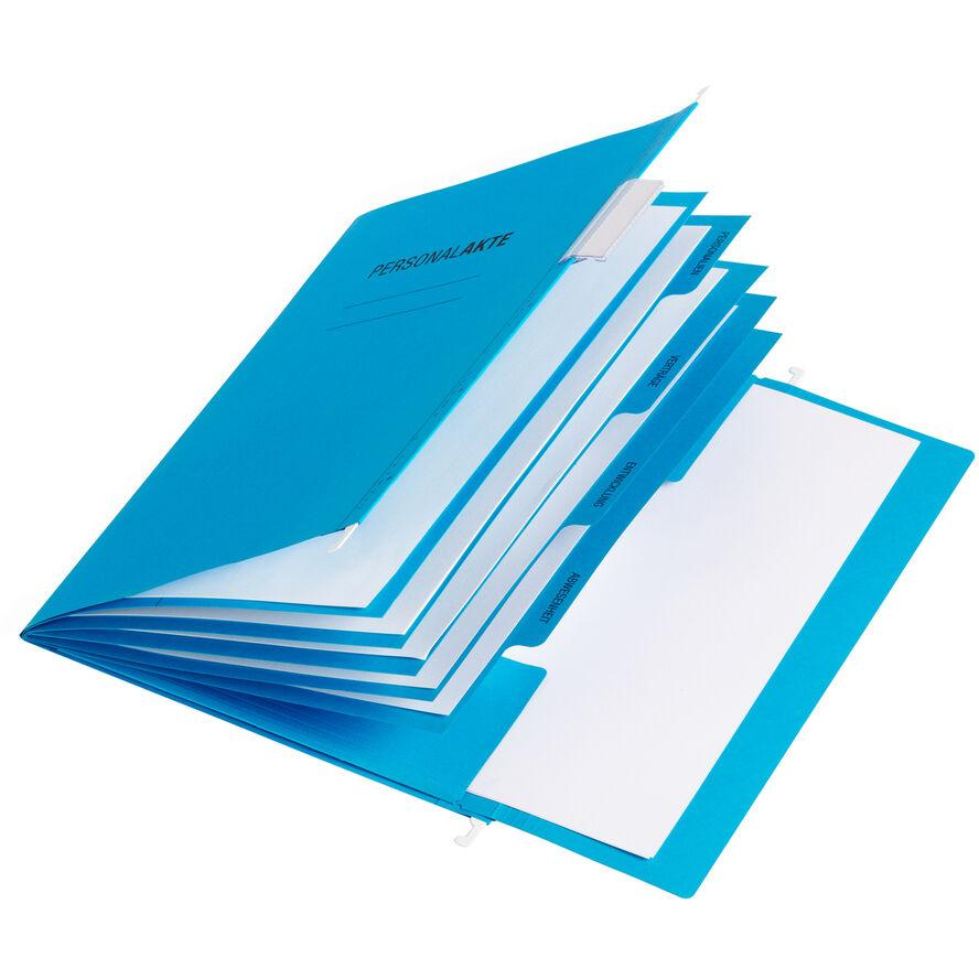 PAGNA Personalakte A4 5 Fächer blau (44105-02) (44105-02)