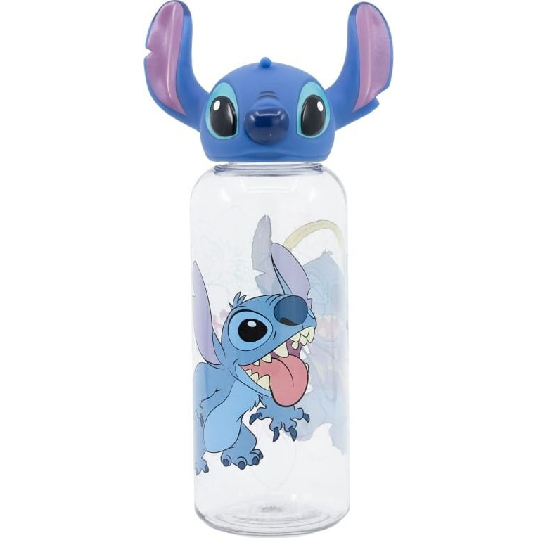 Stitch Kulacs - 560 ml, 3D Mintás
