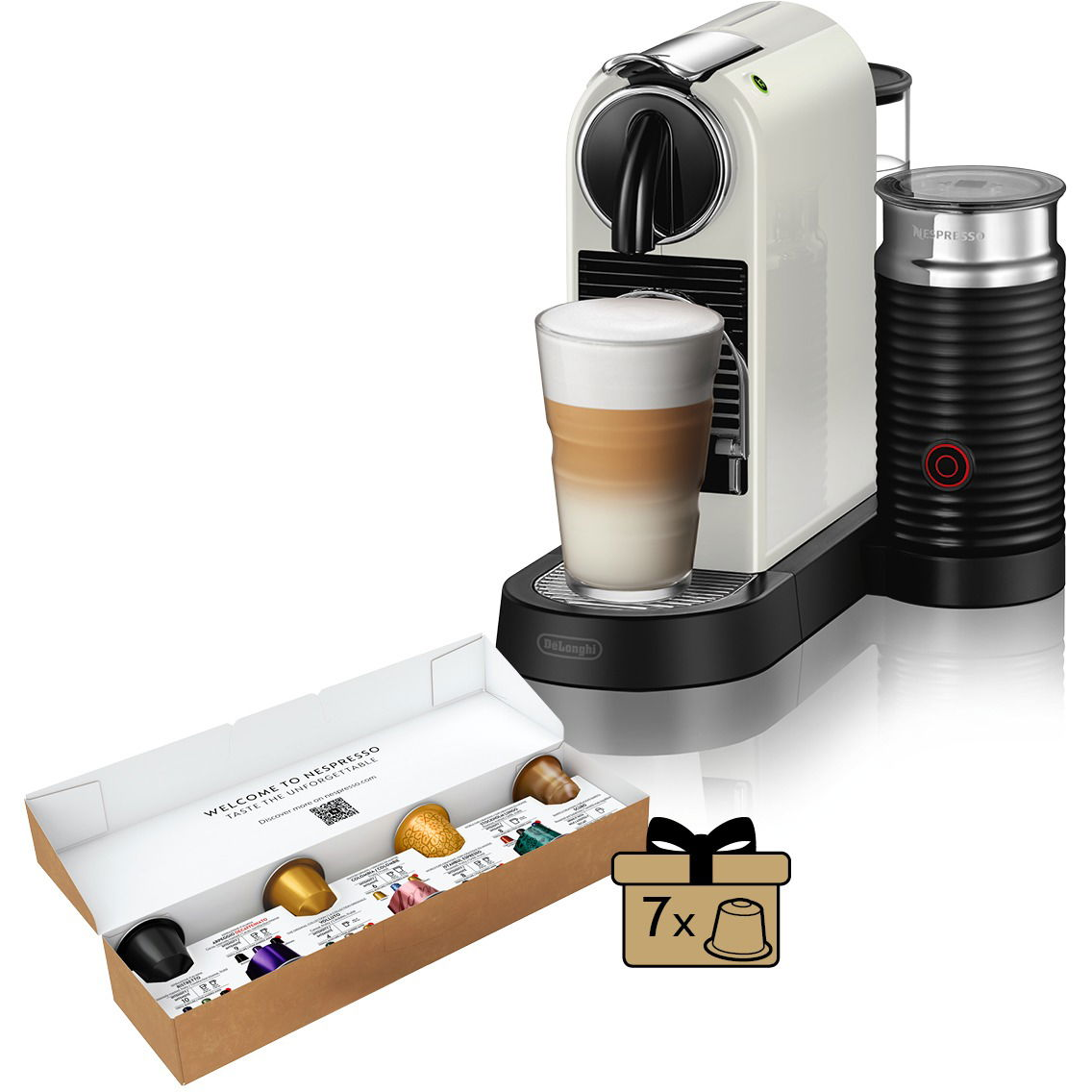 Nespresso De'Longhi CitiZ White EN267.WAE (EN267.WAE)