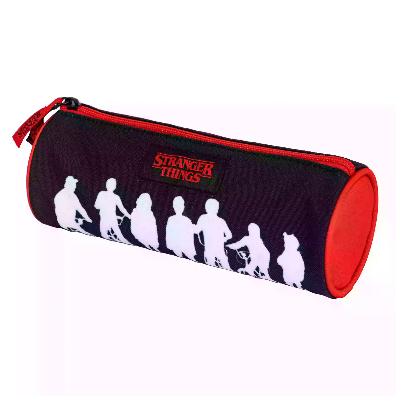 Stranger Things Töltetlen Bedobós hengeres tolltartó - Fekete/Piros (505023072)