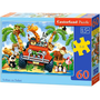 Castorland Softies on Safari 60 pcs Пъзел 6 броя Анимации