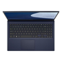 ASUS ExpertBook B1 B1500CEAE-BQ4143X Laptop 39,6 cm (15.6") Full HD Intel® Core™ i5 i5-1135G7 8 GB DDR4-SDRAM 512 GB SSD Wi-Fi 6 (802.11ax) Windows 11 Pro Čierna