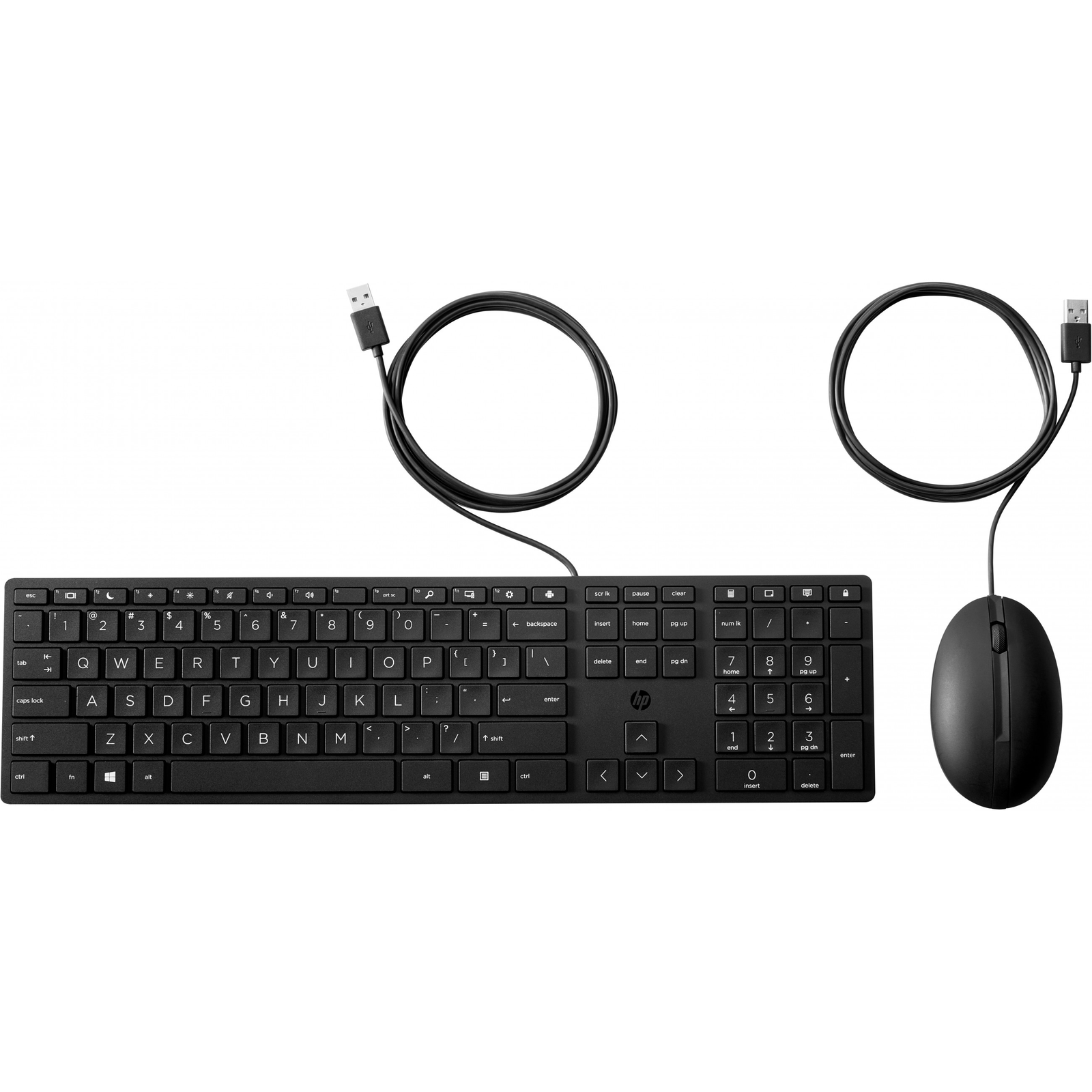 Комплект клавиатура и мишка HP 320MK Mouse and — 9SR36AA#ABE, черен