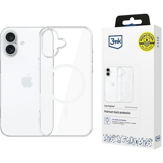 3mk Átlátszó MagCase Apple iPhone 16 (5903108587082)