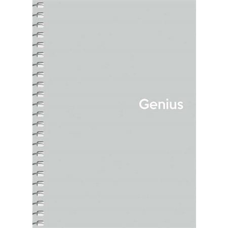 Shkolyaryk Genius Pastel PP borítós spirálfüzet A6, kockás, 80 lap (A6-080-6805K) (A6-080-6805K)