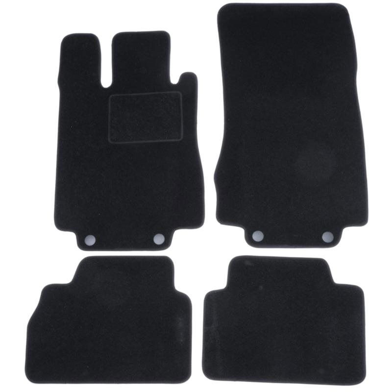 ACI textile carpets for MERCEDES-BENZ W220 “S“ 98-05 black (set of 4 pcs) (3036X62)