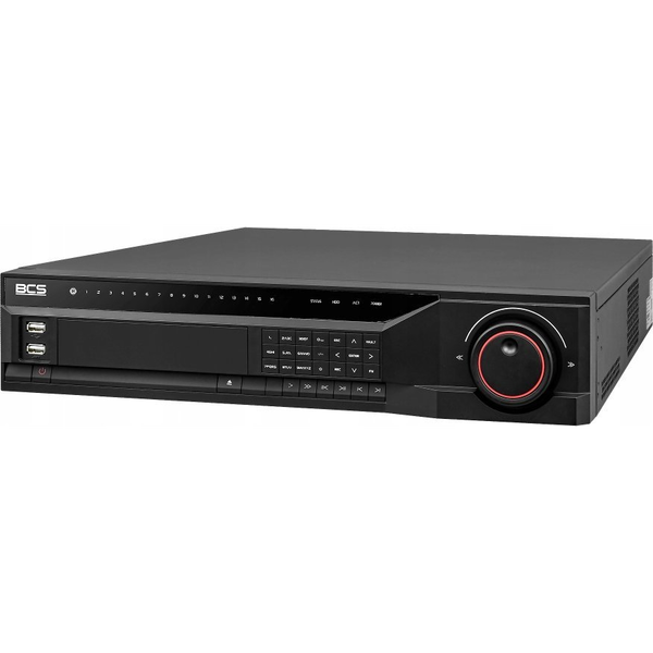 BCS BCS-L-NVR3208-A-4K 32-csatornás IP rögzítő AcuPick technológiával és RAID-dal
